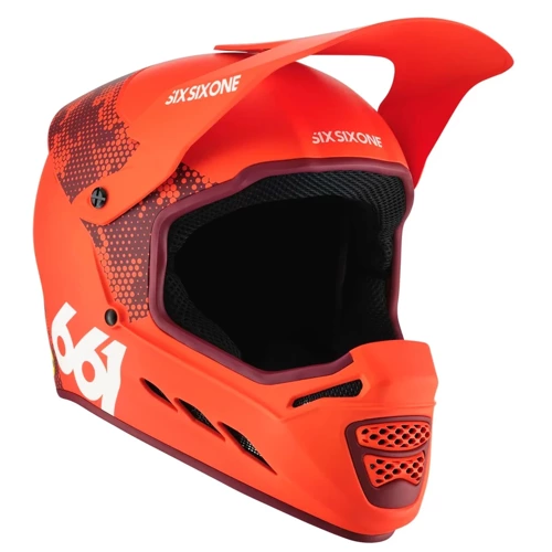 SIXSIXONE 661 Reset MIPS ® 2023 | bike helmet | DH / ENDURO / MTB / full face | digi orange