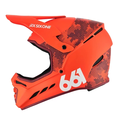 SIXSIXONE 661 Reset MIPS ® 2023 | bike helmet | DH / ENDURO / MTB / full face | digi orange