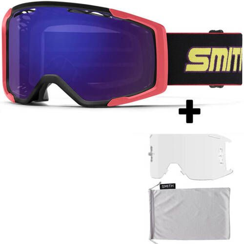 SMITH Rhythm MTB Archive Wild Child Bike Goggles | 2 x LENSES: ChromaPOP Everyday Violet Lens + CLEAR AF | BOX