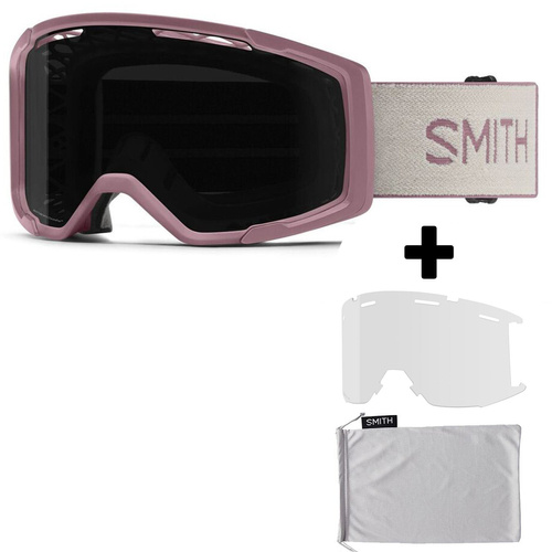 SMITH Rhythm MTB Dusk / Bone Bike Goggles | 1 x LENS: ChromaPOP Sun Black | BOX