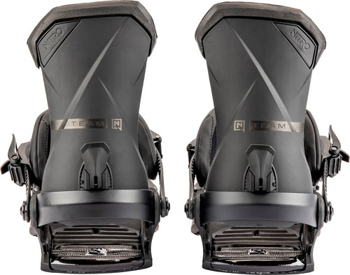 Snowboard bindings NITRO Team ULTRA BLACK 2023 | AWARD-WINNING FIT & PERFORMANCE