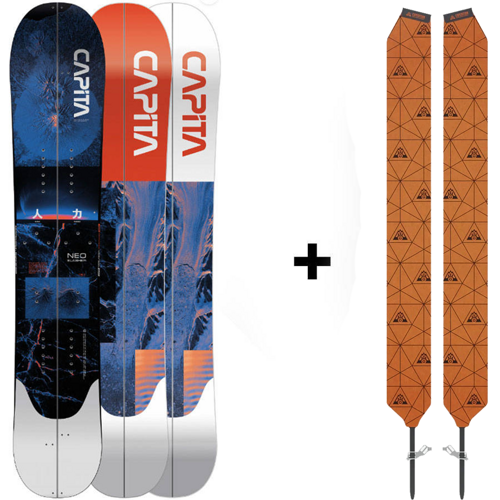 Splitboard + skins / CAPITA Neo Slasher 2023 + UNION Climbing Skins by MONTANA | 151cm