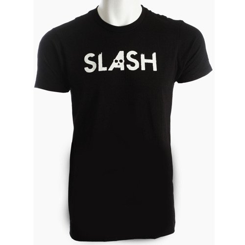 T-shirt SLASH Snowboards by GIGI Skull Tee black