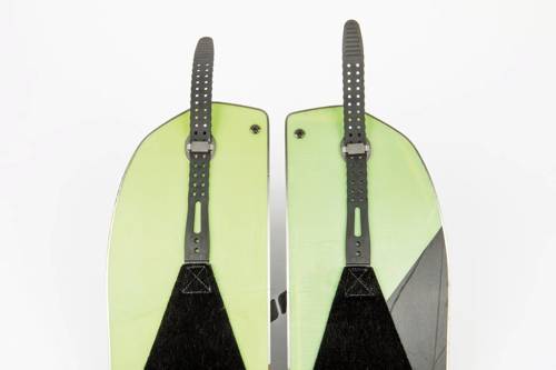 WOMEN'S SET 2023 : NITRO Volta & Peak by KOHLA + UNION Explorer + NITRO Foldable 4pcs ALU | splitboard & skins + bindings + poles | 145cm