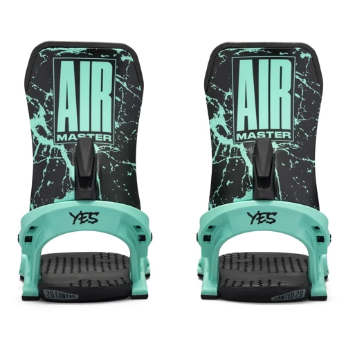 YES x NOW x LOBSTER Airmaster 2025 | snowboard bindings | SkateTech ® | blue | NOTE