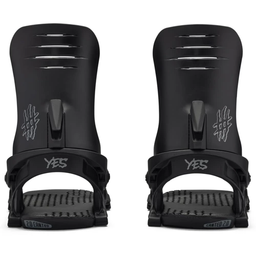 YES x NOW x LOBSTER IPO 2025 | snowboard bindings | SkateTech ® | black