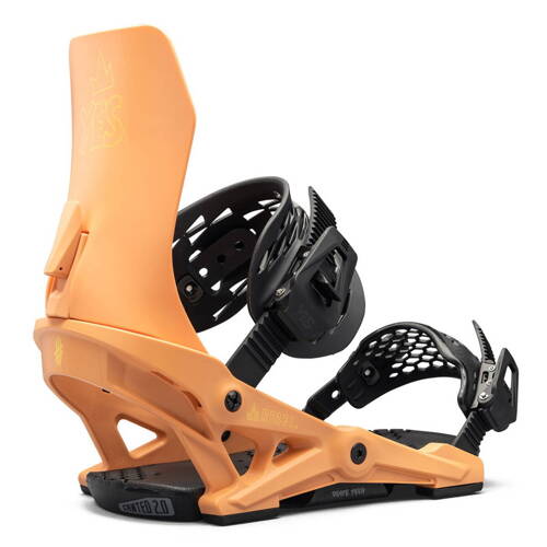 YES x NOW x LOBSTER Rebel women snowboard bindings 2025 | SkateTech ® | alpenglow | NOTE