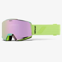 100% Norg Acid Snow ski / snowboard goggle | S3 HiPER® Lavender Mirror lens LT 12% | NOTICE