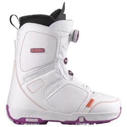 Damskie buty snowboardowe SALOMON Pearl BOA white / azalee pink / black