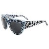Damskie okulary przeciwsłoneczne SABRE Runaway blue animal print
