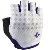 Damskie rękawiczki rowerowe SPECIALIZED Grail Short Finger Gloves white / indigo