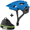 MTB helmet IXS Trigger AM / TRAIL fluo blue | S/M 54-58cm | + IXS Helmet Bag!