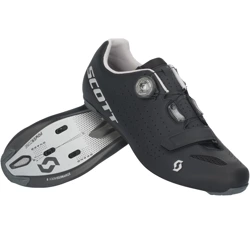 SCOTT Road Vertec BOA Cycling Shoes | CARBON | black / silver