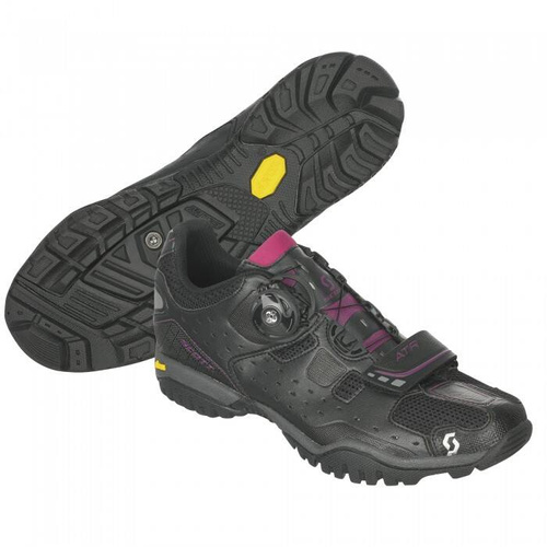 SCOTT A.T.R Lady Women's Bike Shoes | VIBRAM ® | BOA ® | MTB / ENDURO | black