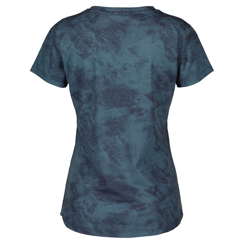 SCOTT DRI Tie Dye Women's Tee | dark blue/metal blue