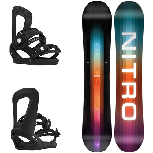 JUNIOR SET: NITRO Future Team Youth 2025 + BATALEON E-stroyer | junior snowboard + bindings