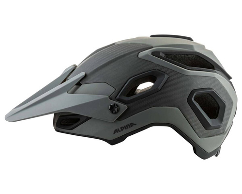 Kask rowerowy ALPINA Rootage | CARBON | MTB / EDNDURO | caffee grey | UWAGA