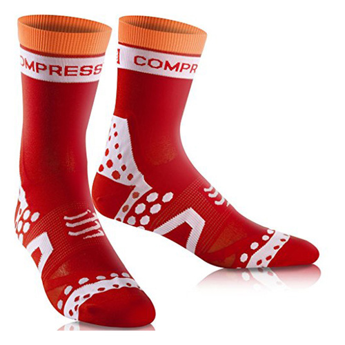 COMPRESSPORT PRO Racing Socks BIKE Ultralight 12G | skarpety rowerowe | red