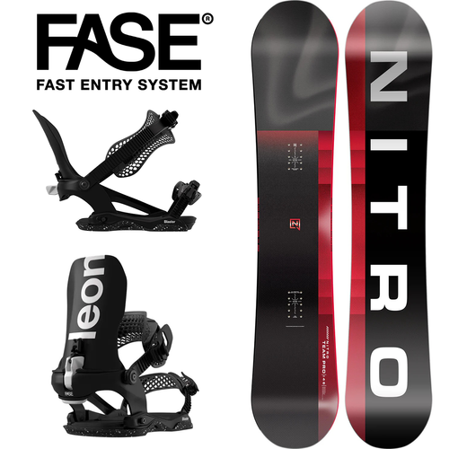 SET 2026: NITRO Team PRO + BATALEON Blaster AW FASE ® | snowboard + bindings