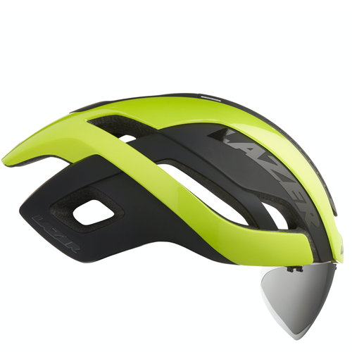 LAZER Bullet 2.0 +LENS +LED | road cycling helmet | flash yellow