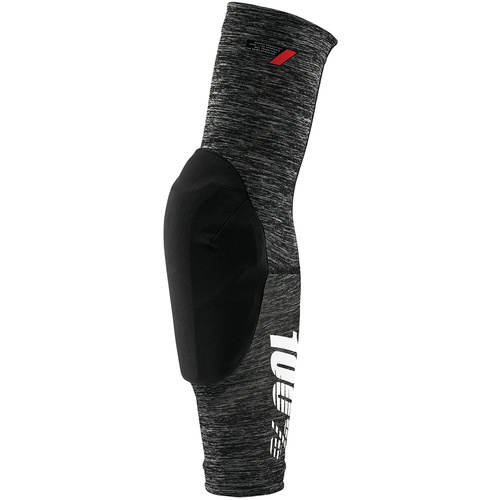 100% TeraTec Elbow Guards | ochraniacze łokci nałokietniki | SMART SHOCK | Level 1 | grey heather / black
