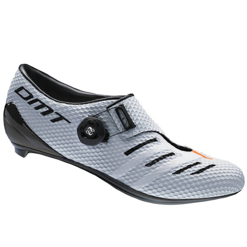 Buty rowerowe triathlonowe szosowe DMT DTR1 205g CARBON Torray MR60 white / black / orange