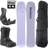 SET 2026: BATALEON Cruiser 3BT™ + NITRO Step On ® + Profile TLS + Cargo Board Bag | snowboard + wiązania + buty + pokrowiec