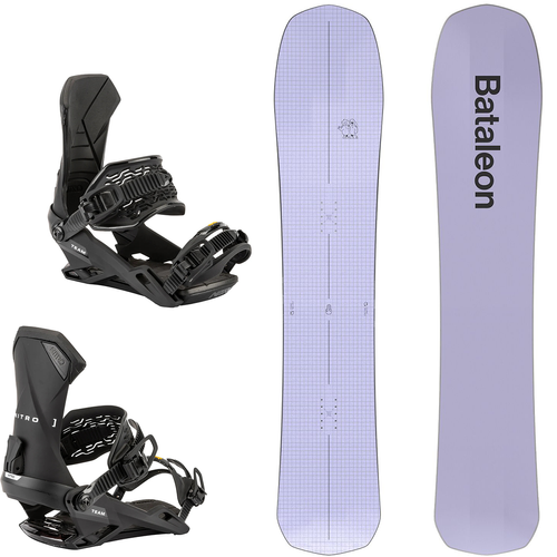 SET 2026: BATALEON Cruiser + NITRO Team | snowboard + bindings