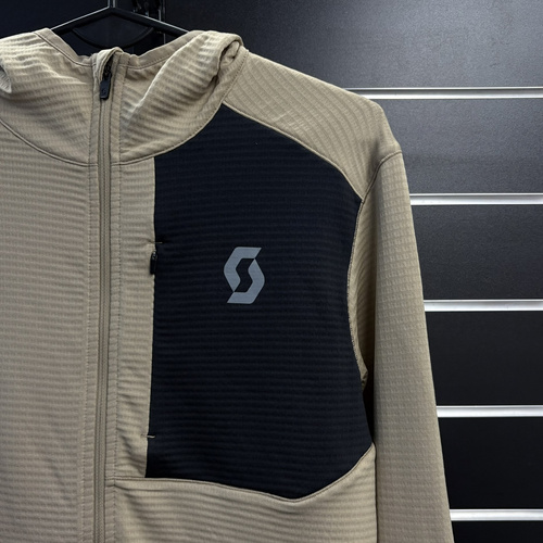 SCOTT Defined Light Men's Hoody | męska bluza z kapturem | toas beige / black