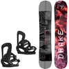 ZESTAW: DRAKE League WIDE + BATALEON E-stroyer BLACK | snowboard + wiązania