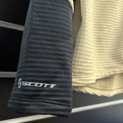 SCOTT Defined Light Men's Hoody | męska bluza z kapturem | toas beige / black