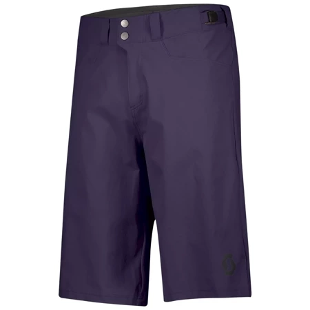 SCOTT Shorts M's Trail Flow w/pad | szorty / spodenki rowerowe | + wewnętrzne spodenki z wkładką | MTB / ENDURO | cyber purple