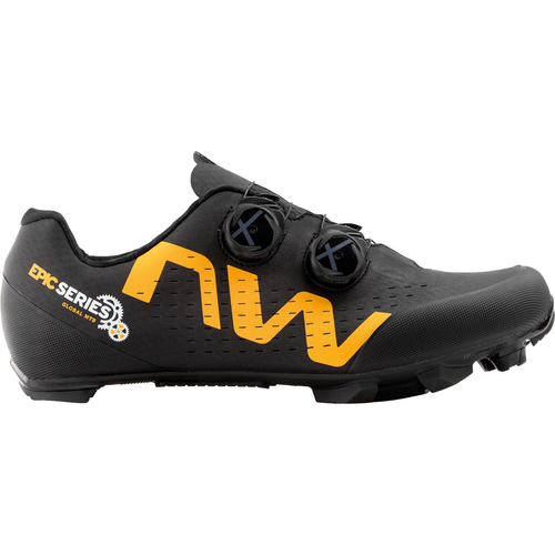NORTHWAVE Rebel 3 Epic Series | bike shoes | MTB | SPD | CARBON | black / yellow