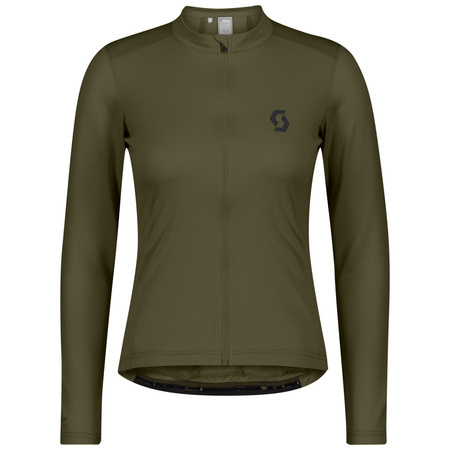 SCOTT Endurance 10 L/SL Women's Shirt | damska koszulka rowerowa | fir green