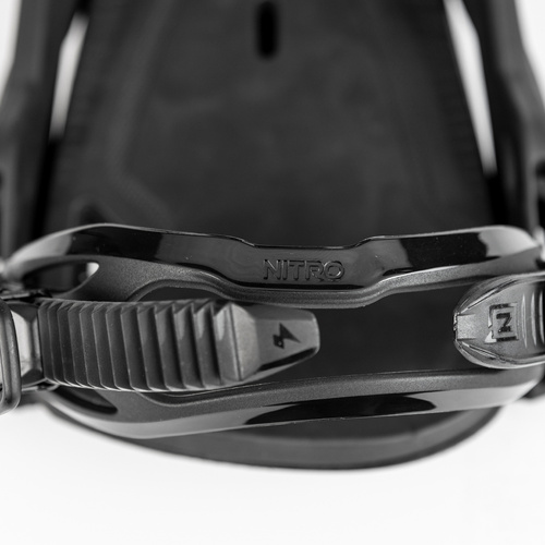 NITRO One Ultra Black 2026 | snowboard bindings | The Friendly Freestyle Mountain Interface