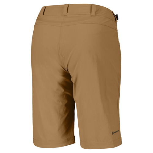 SCOTT Shorts W's Trail Flow w/pad | damskie szorty / spodenki rowerowe | + wewnętrzne spodenki z wkładką | MTB / ENDURO | silt beige