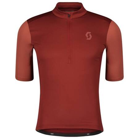 SCOTT Shirt M's Gravel 10 SS | cycling jersey | wood red / dusk red