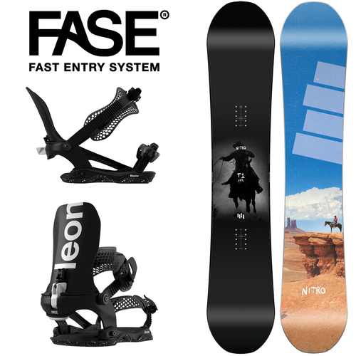 SET: NITRO T1 2025 + BATALEON Blaster AW FASE ® 2026 | snowboard + bindings