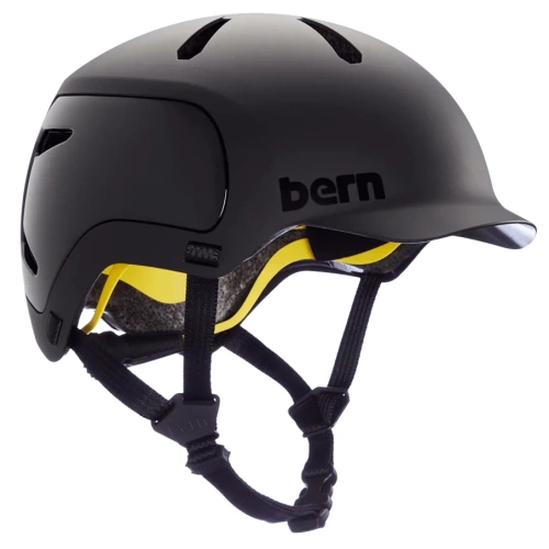 BERN Watts 2.0 | kask rowerowy | MIPS ® | MULTISPORT | ALL SEASON / BIKE & SNOW | matte black