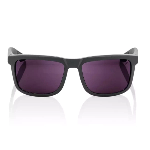 100% | okulary przeciwsłoneczne | Blake Soft Tact Midnight Mauve / purple lens | LT 11% | SPORT / LIFESTYLE