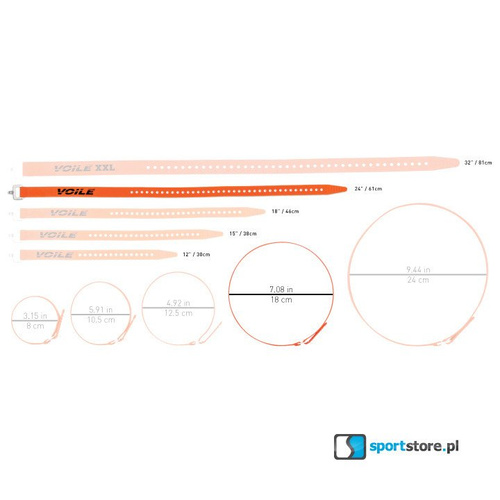 Pasek transportowy VOILE Strap 24"