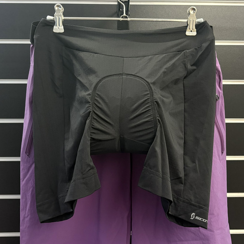 SCOTT Trail Vertic w/pad Women's Shorts | damskie szorty / spodenki rowerowe | + wewnętrzne spodenki z wkładką | MTB / ENDURO | midnight blue