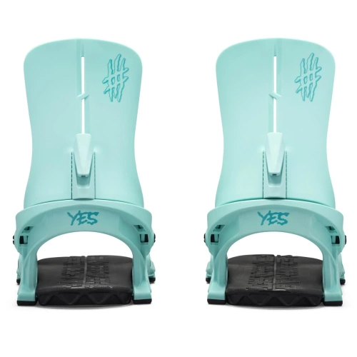 YES x NOW x LOBSTER Vetta 2025 | women's snowboard bindings | SkateTech ® | iceberg