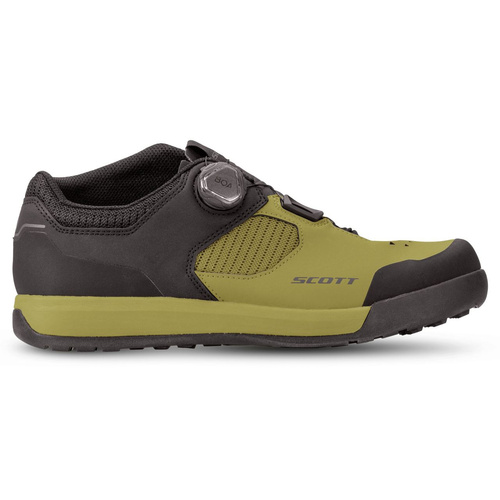 SCOTT MTB-SHR ALP BOA ® EVO TUNED | buty rowerowe | STICKY | MTB / ENDURO | SPD | matt black / savanna green