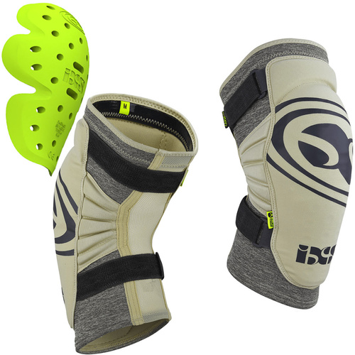 IXS Carve EVO+ Knee Guards | X-MATTER | KEVLAR | camel