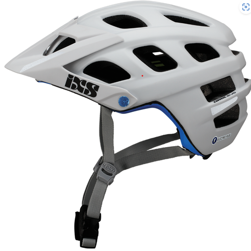 IXS Trail EVO electric PLUS | damski / dziecięcy / juniorski kask rowerowy | MTB / ENDURO / E-BIKE | white | XS / 49-54cm