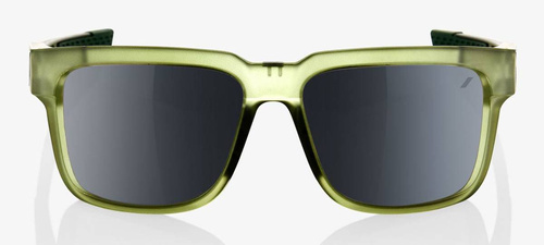 100% Type S | okulary przeciwsłoneczne | Matte Translucent Olive Slate / black MIRROR lens | LT 11% | SPORT / LIFESTYLE