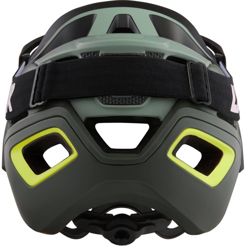 LAZER Jackal MIPS ® | kask rowerowy | MTB / ENDURO | matte dark green / flash yellow | OUTLET