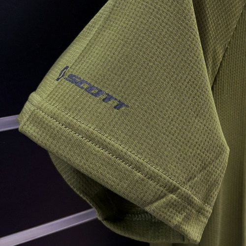 SCOTT Defined Tech Short-sleeve Women's Tee | damska koszulka turystyczno-sportowa | fir green