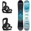 WOMEN'S SET : NITRO Mystique GULLWING 2025 + BATALEON E-stroyer 2024 | snowboard + bindings